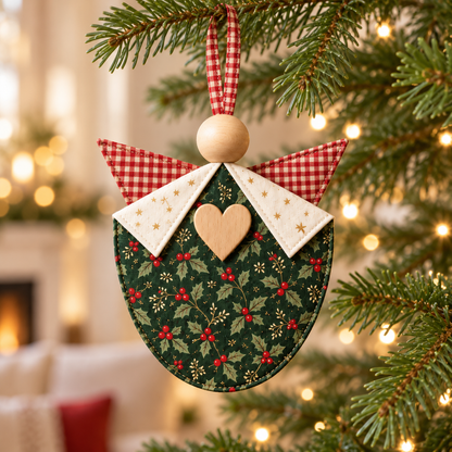 The Timeless Linen Angel Christmas Sewing Pattern