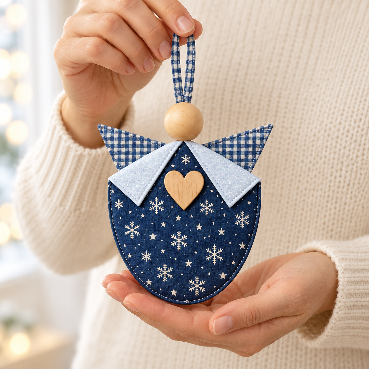 The Timeless Linen Angel Christmas Sewing Pattern