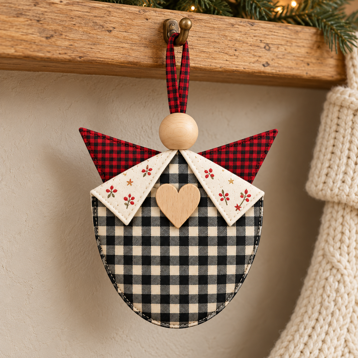 The Timeless Linen Angel Christmas Sewing Pattern