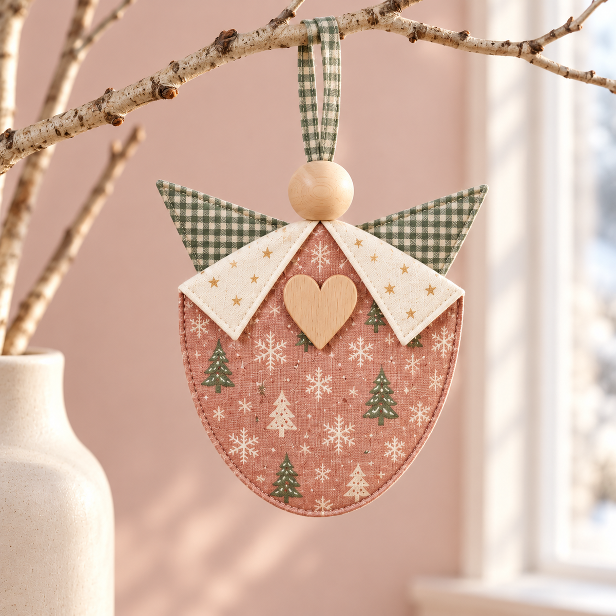 The Timeless Linen Angel Christmas Sewing Pattern