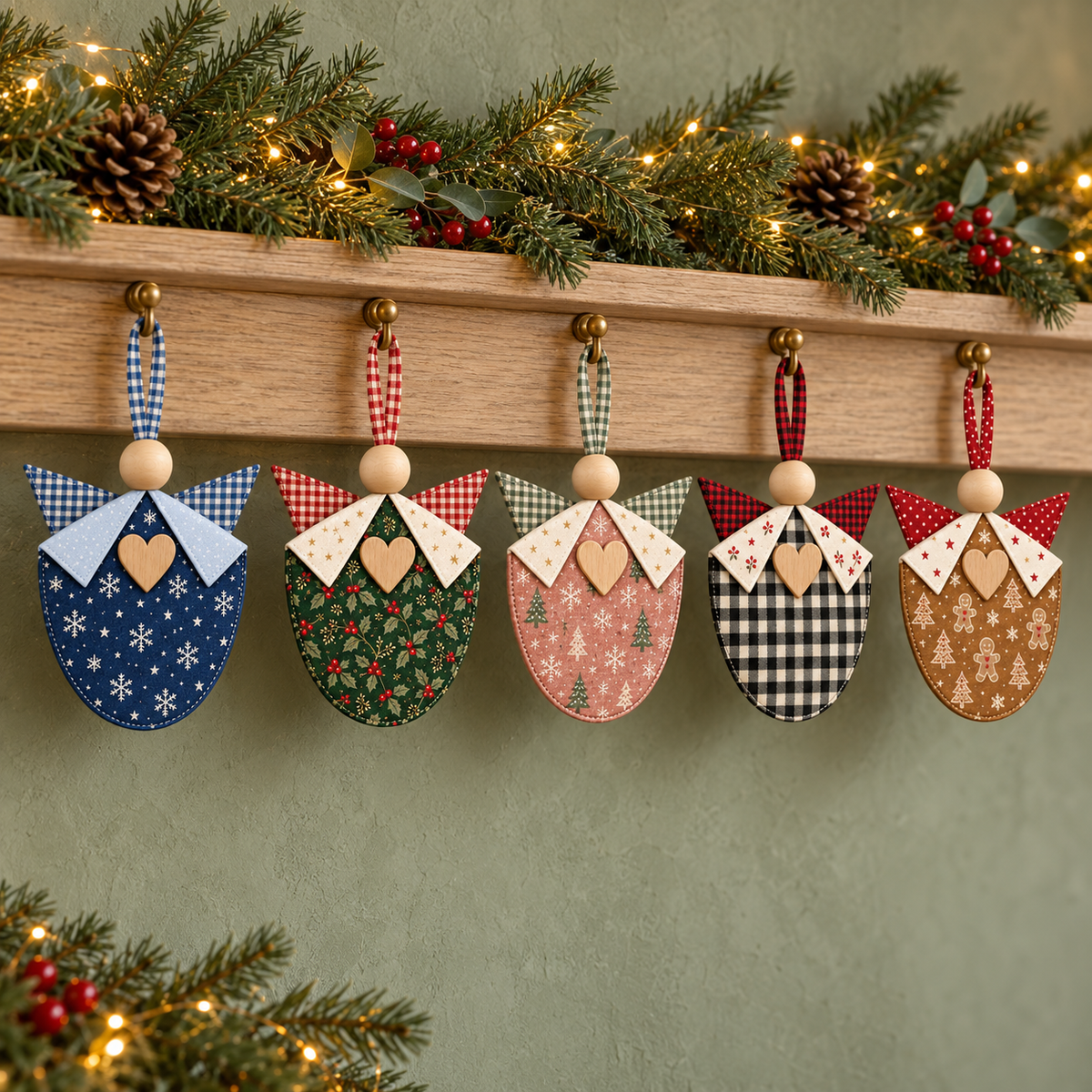 The Timeless Linen Angel Christmas Sewing Pattern