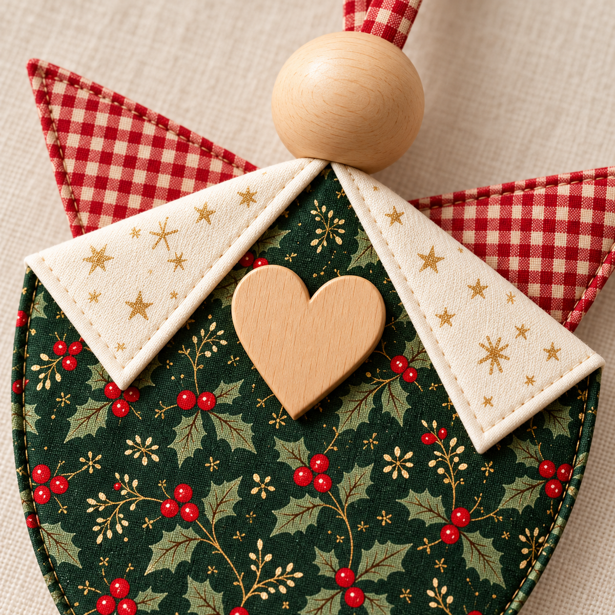 The Timeless Linen Angel Christmas Sewing Pattern