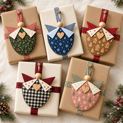 The Timeless Linen Angel Christmas Sewing Pattern