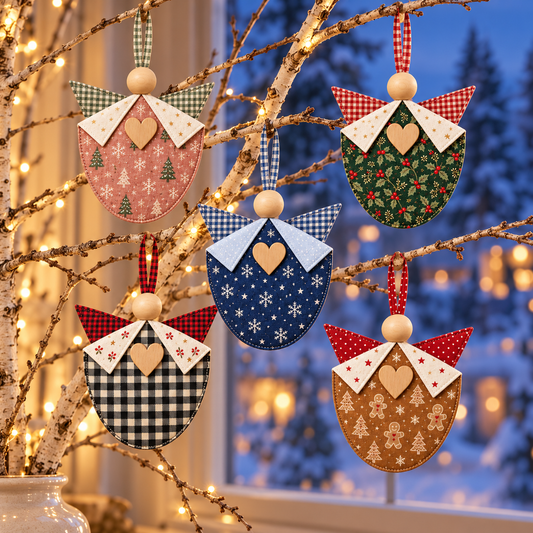 The Timeless Linen Angel Christmas Sewing Pattern