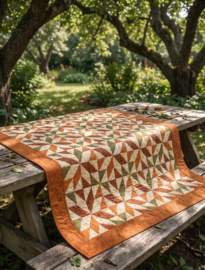 Autumn Harvest Stars Quilt Pattern PDF