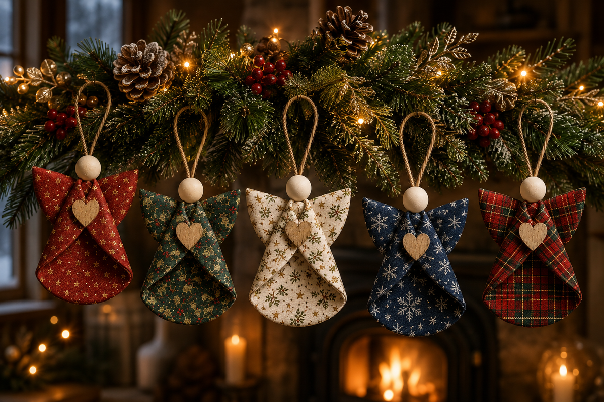 The Timeless Linen Angel Christmas Sewing Pattern