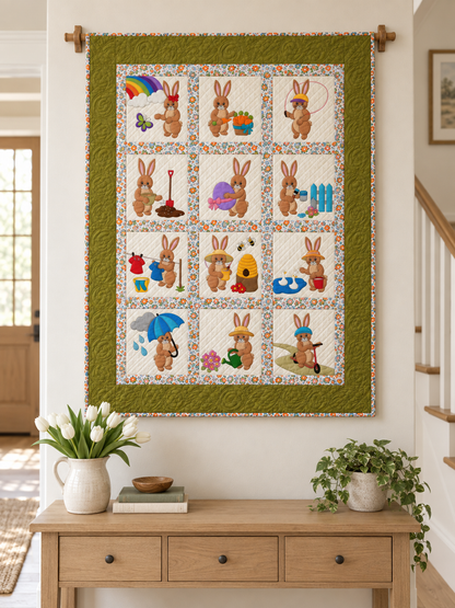 Bunny Days Quilt Pattern PDF