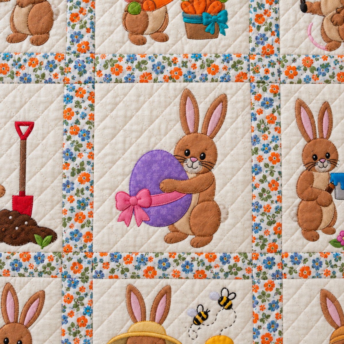 Bunny Days Quilt Pattern PDF
