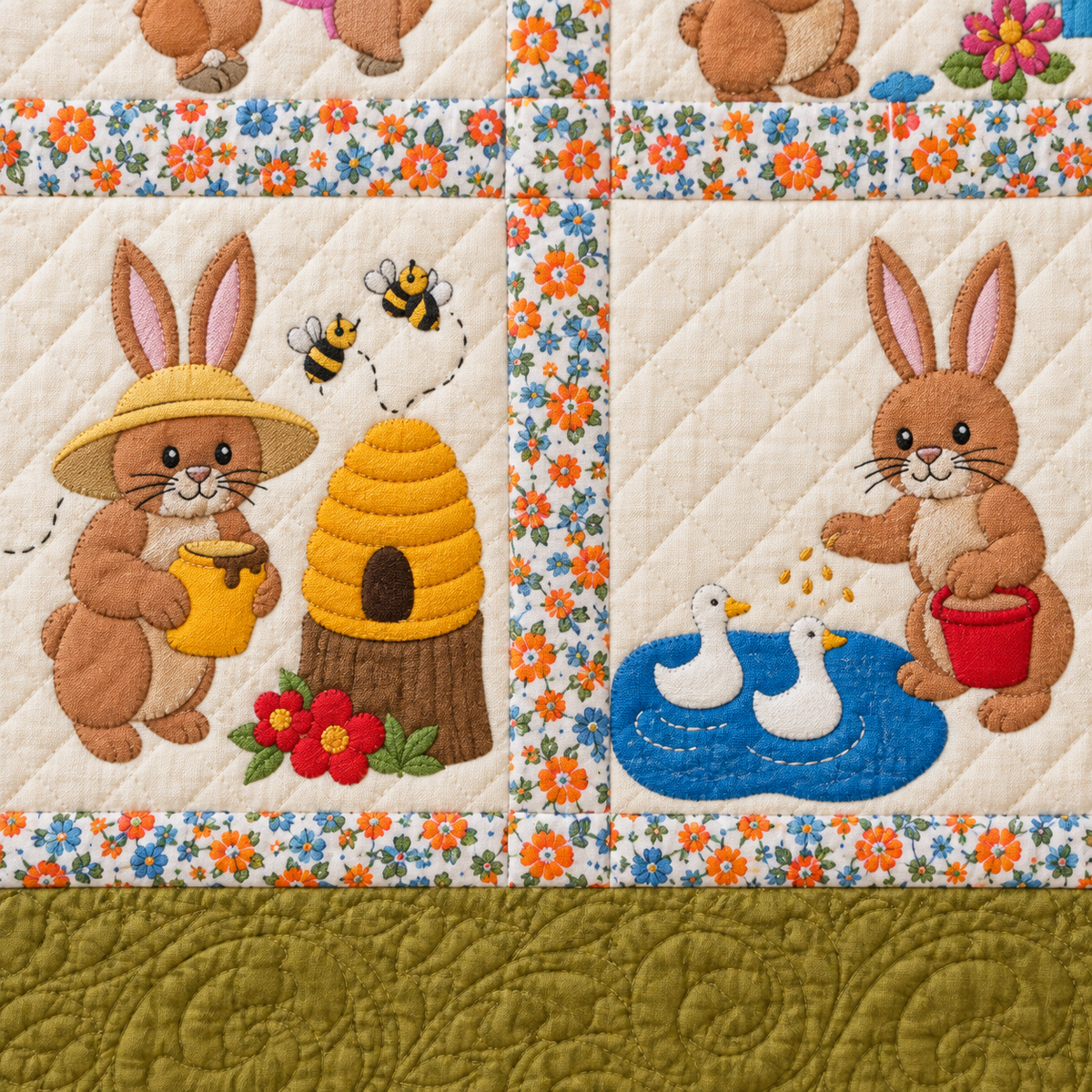 Bunny Days Quilt Pattern PDF