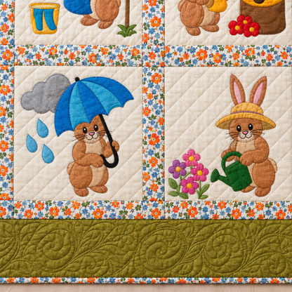 Bunny Days Quilt Pattern PDF