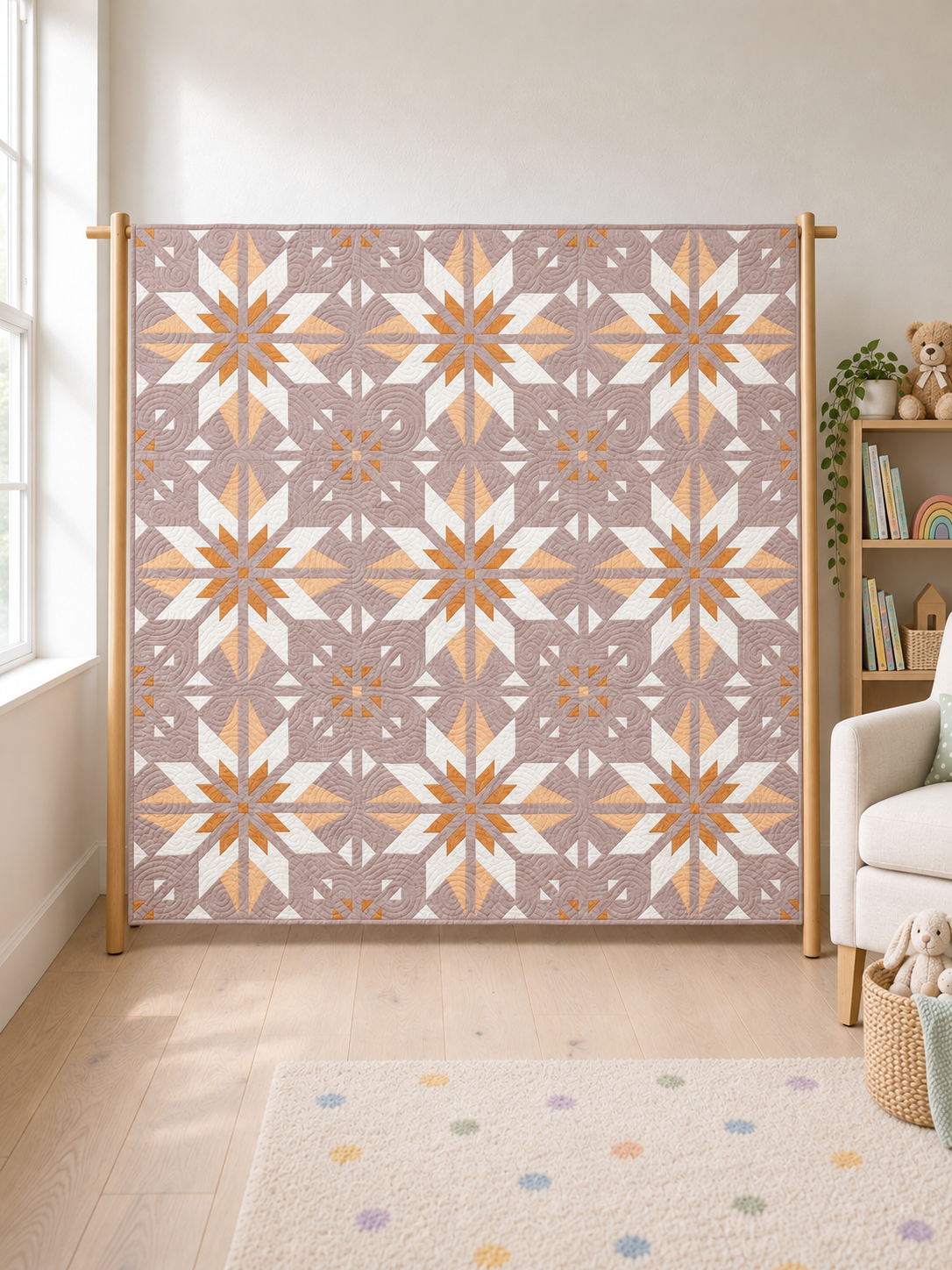 Sweet Creek Quilt – included in the Beginner Quilt Bundle