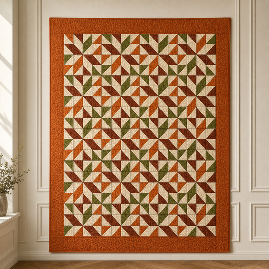 Autumn Harvest Stars Quilt Pattern PDF