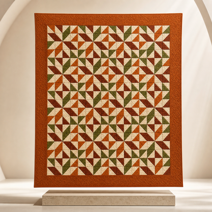 Autumn Harvest Stars Quilt Pattern PDF