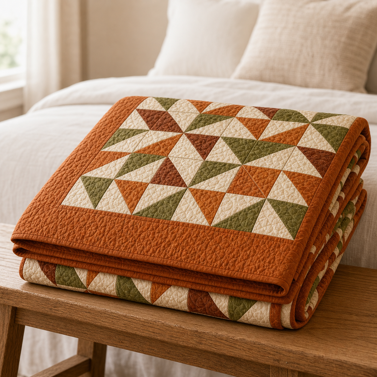 Autumn Harvest Stars Quilt Pattern PDF
