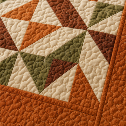 Autumn Harvest Stars Quilt Pattern PDF