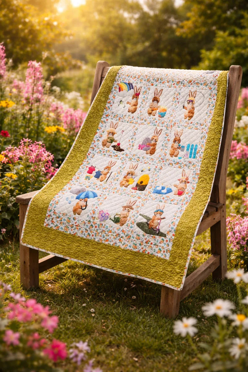 Bunny Days Quilt Pattern PDF