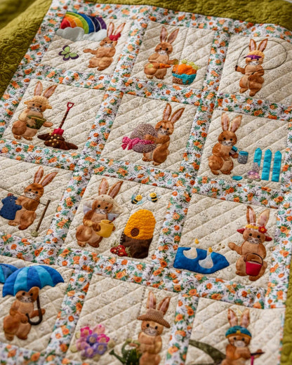 Bunny Days Quilt Pattern PDF