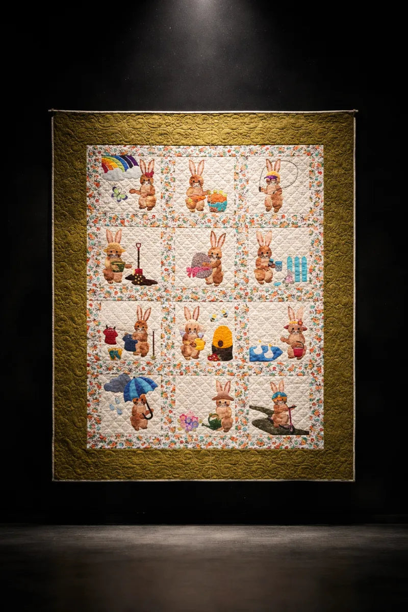 Bunny Days Quilt Pattern PDF
