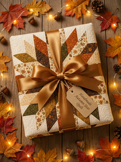 Autumn Star Quilt Pattern PDF