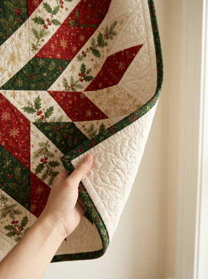 Chrismas Star Quilt Pattern PDF