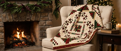 Christmas Heritage Medallion Quilt Pattern PDF