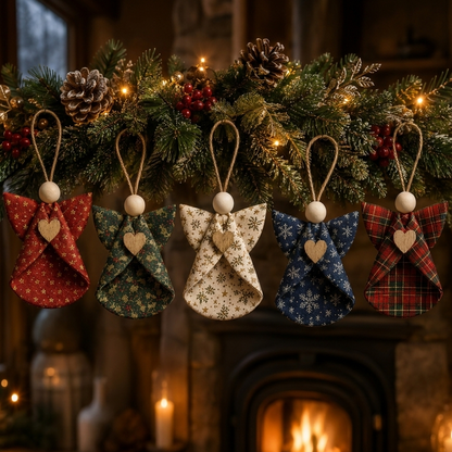 The Timeless Linen Angel Christmas Sewing Pattern