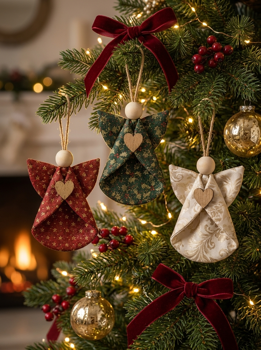 The Timeless Linen Angel Christmas Sewing Pattern
