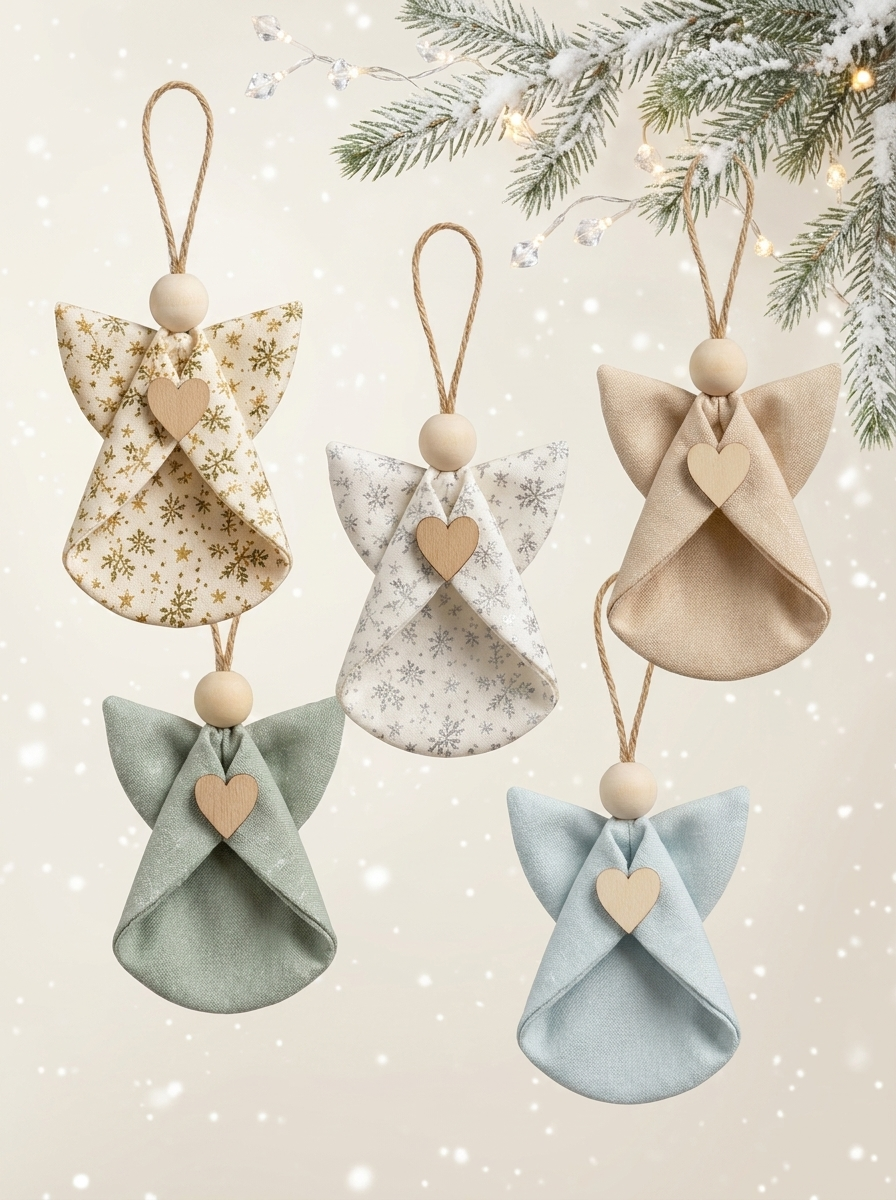 The Timeless Linen Angel Christmas Sewing Pattern