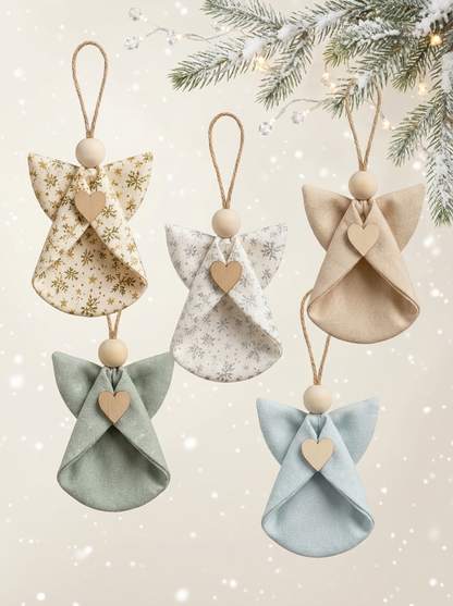 The Timeless Linen Angel Christmas Sewing Pattern
