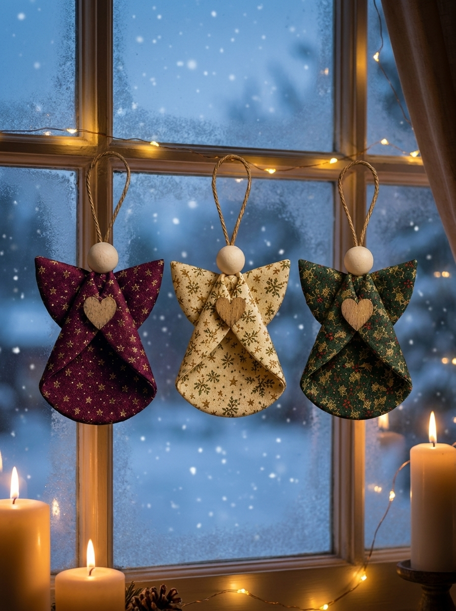 The Timeless Linen Angel Christmas Sewing Pattern