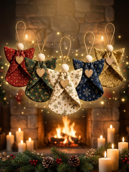 The Timeless Linen Angel Christmas Sewing Pattern