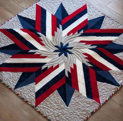 Patriotic Star Quilt Pattern PDF