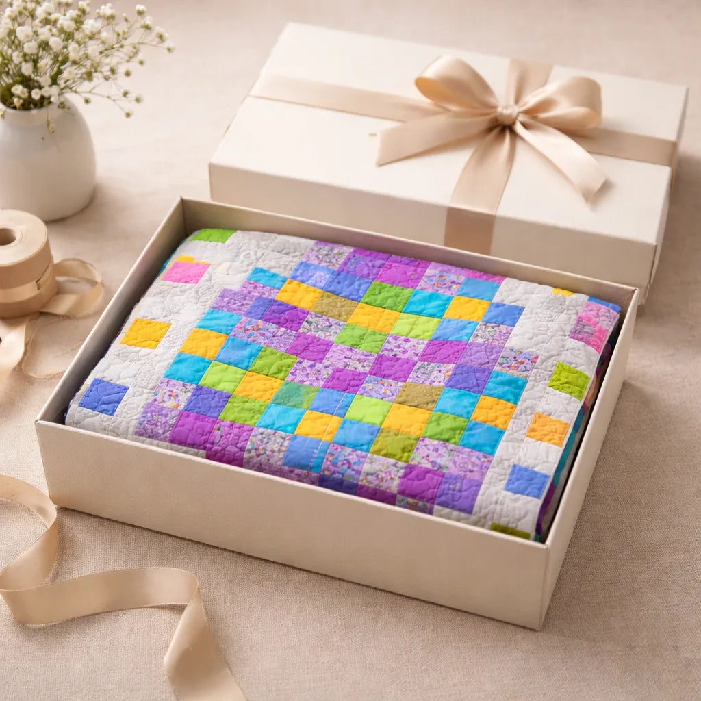 Pixel Easter Egg Quilt Pattern PDF